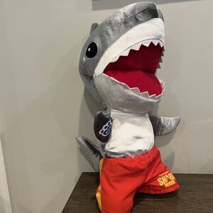 Build a Bear Shark Week Discovery 2020 Silver Great White Plush Stuffed Animal